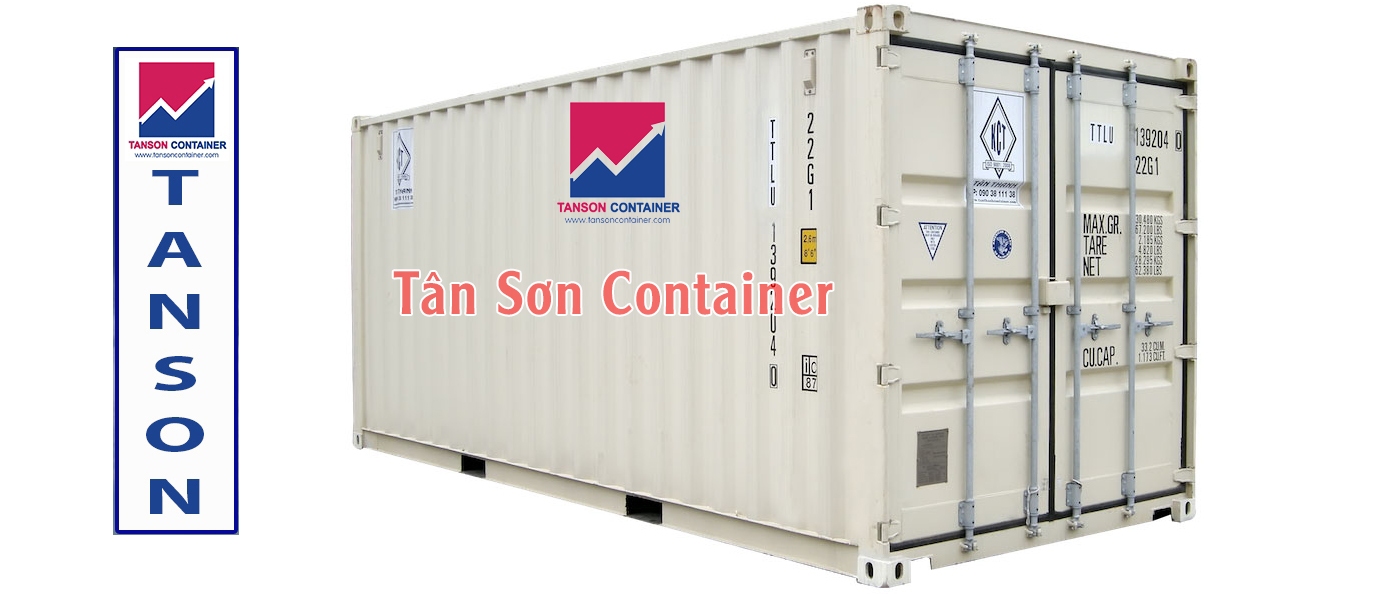 Tan son container